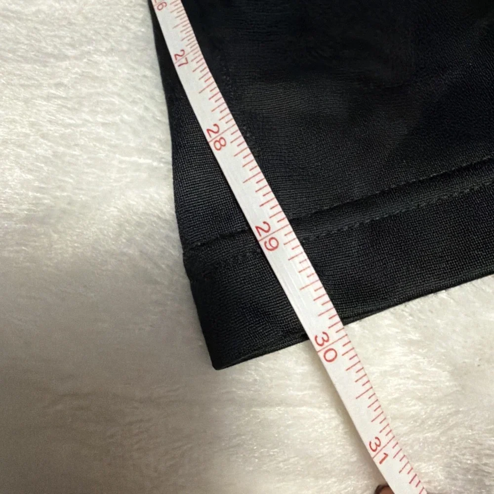 adidas Men's Track Pants Large Black 3-Stripes Athletic Joggers White